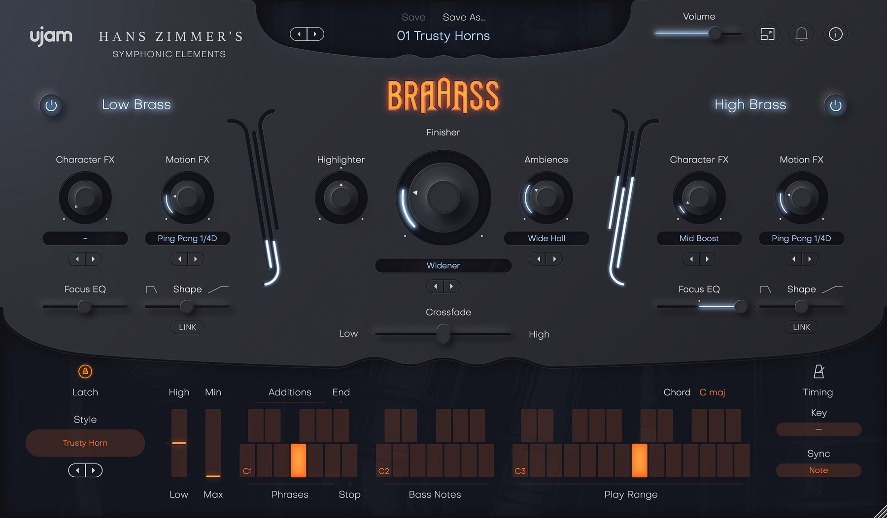 Ujam Symphonic Elements BRAAASS Loyalty Offer