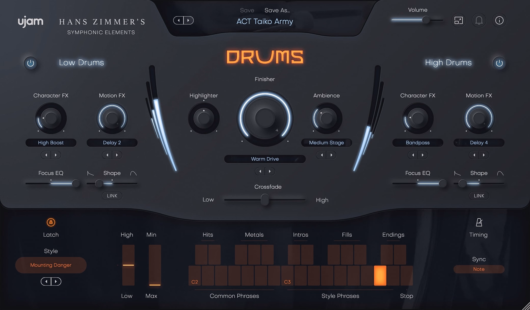Ujam Symphonic Elements DRUMS