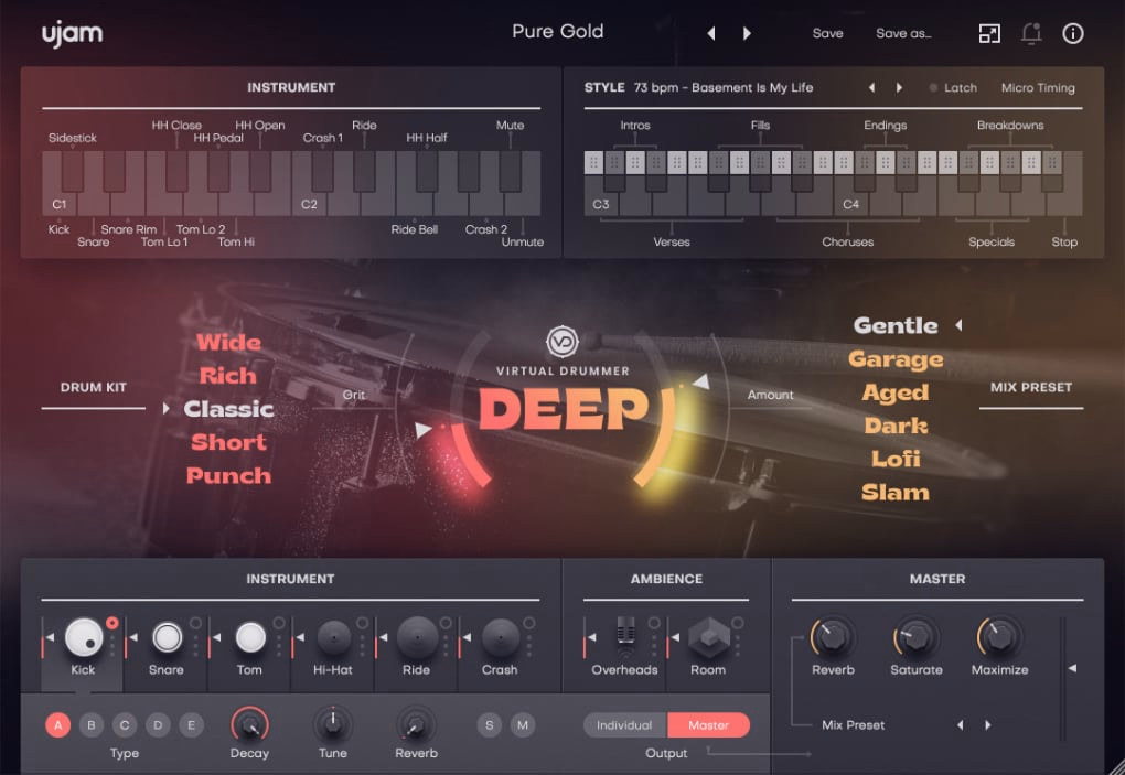 Ujam Virtual Drummer DEEP Loyalty Offer