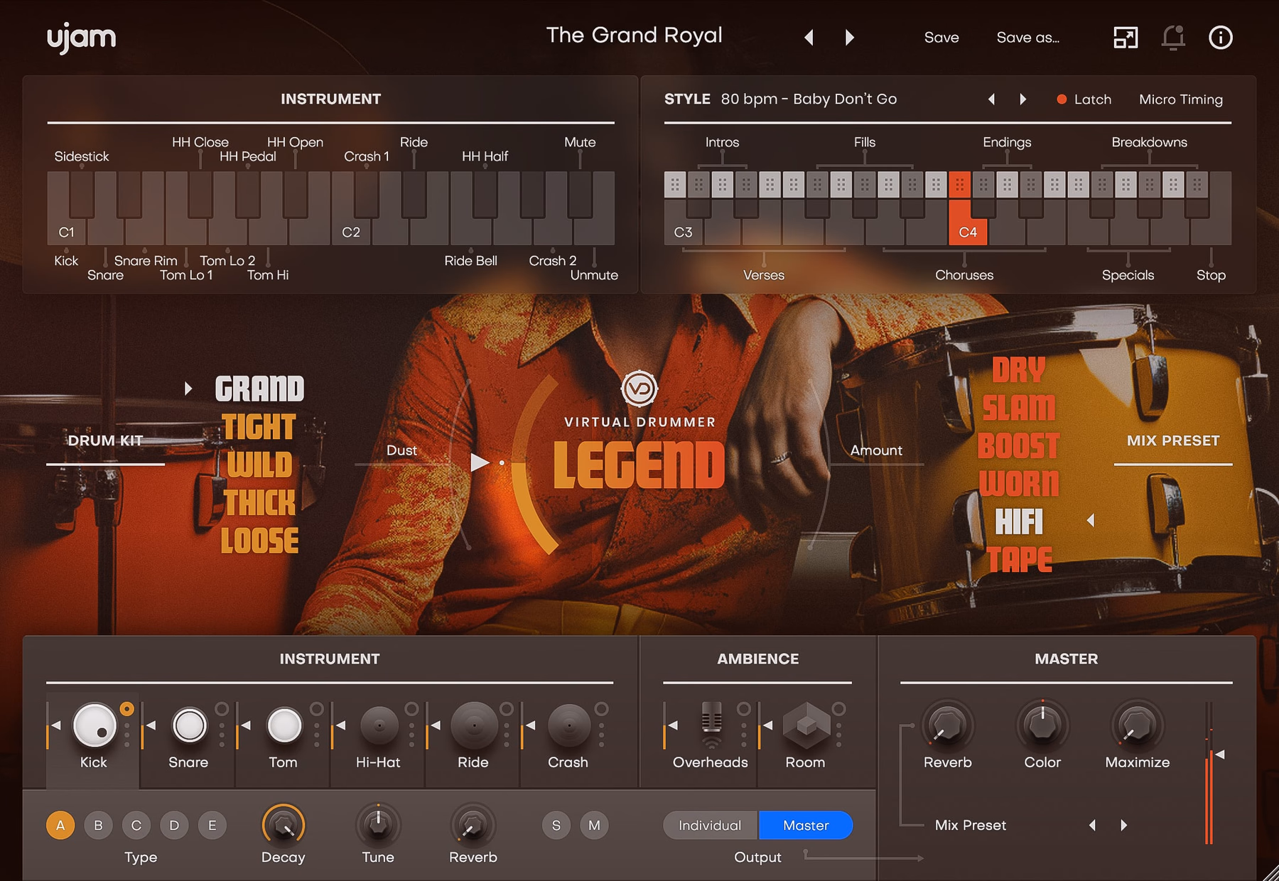 Ujam Virtual Drummer LEGEND Loyalty