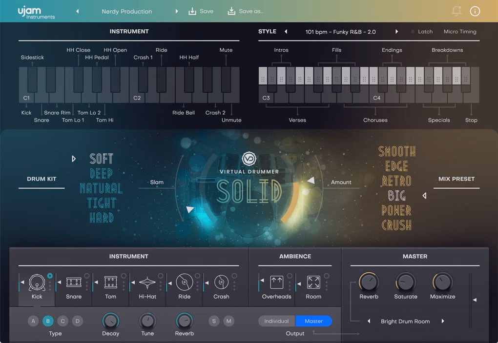 Ujam Virtual Drummer SOLID 2