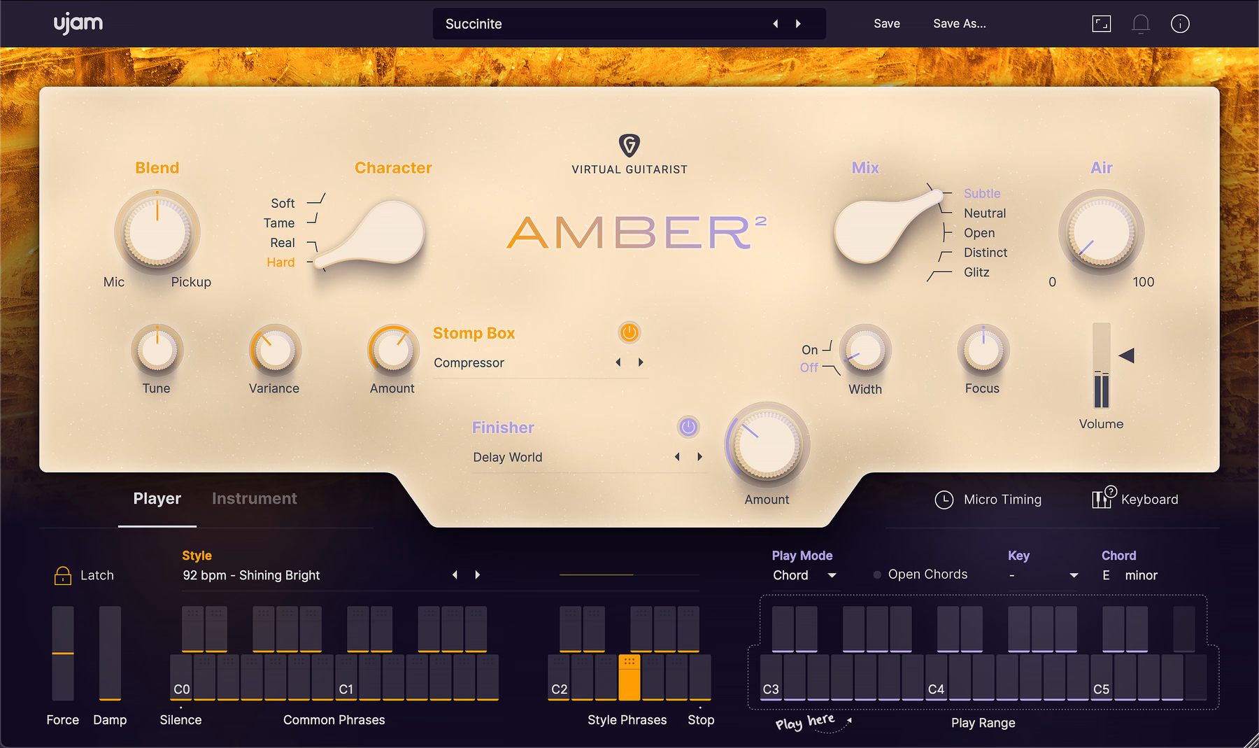 Ujam Virtual Guitarist AMBER 2 Upgrade