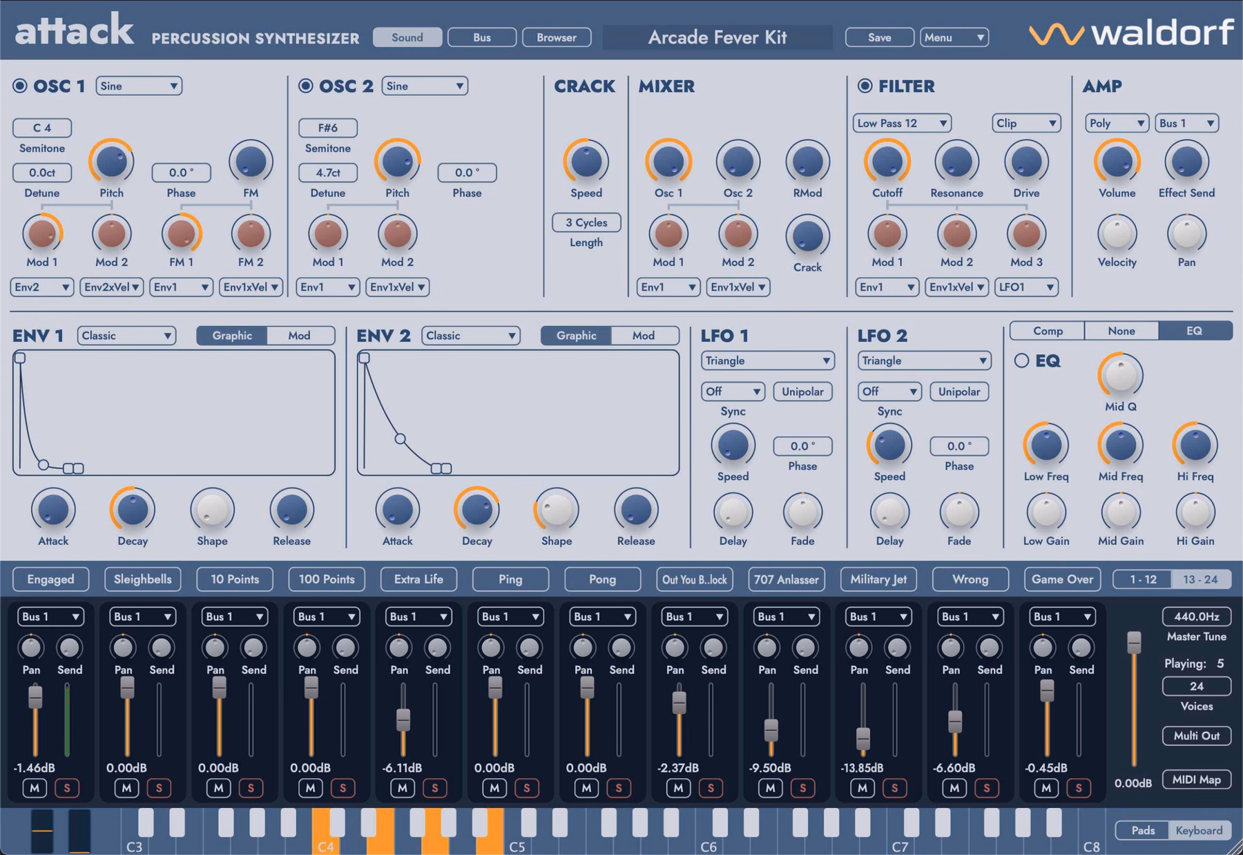 Waldorf Music Attack 3 Upgrade from WE2 LE