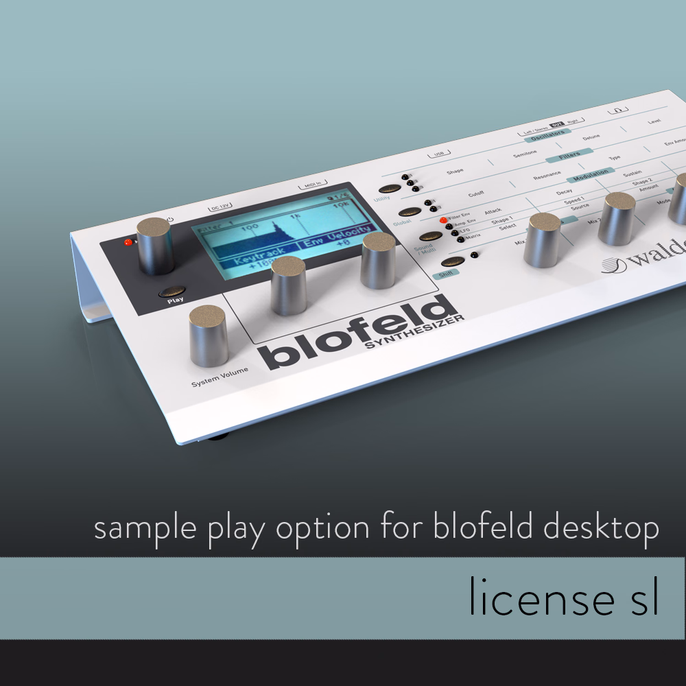 Waldorf Music Blofeld License SL