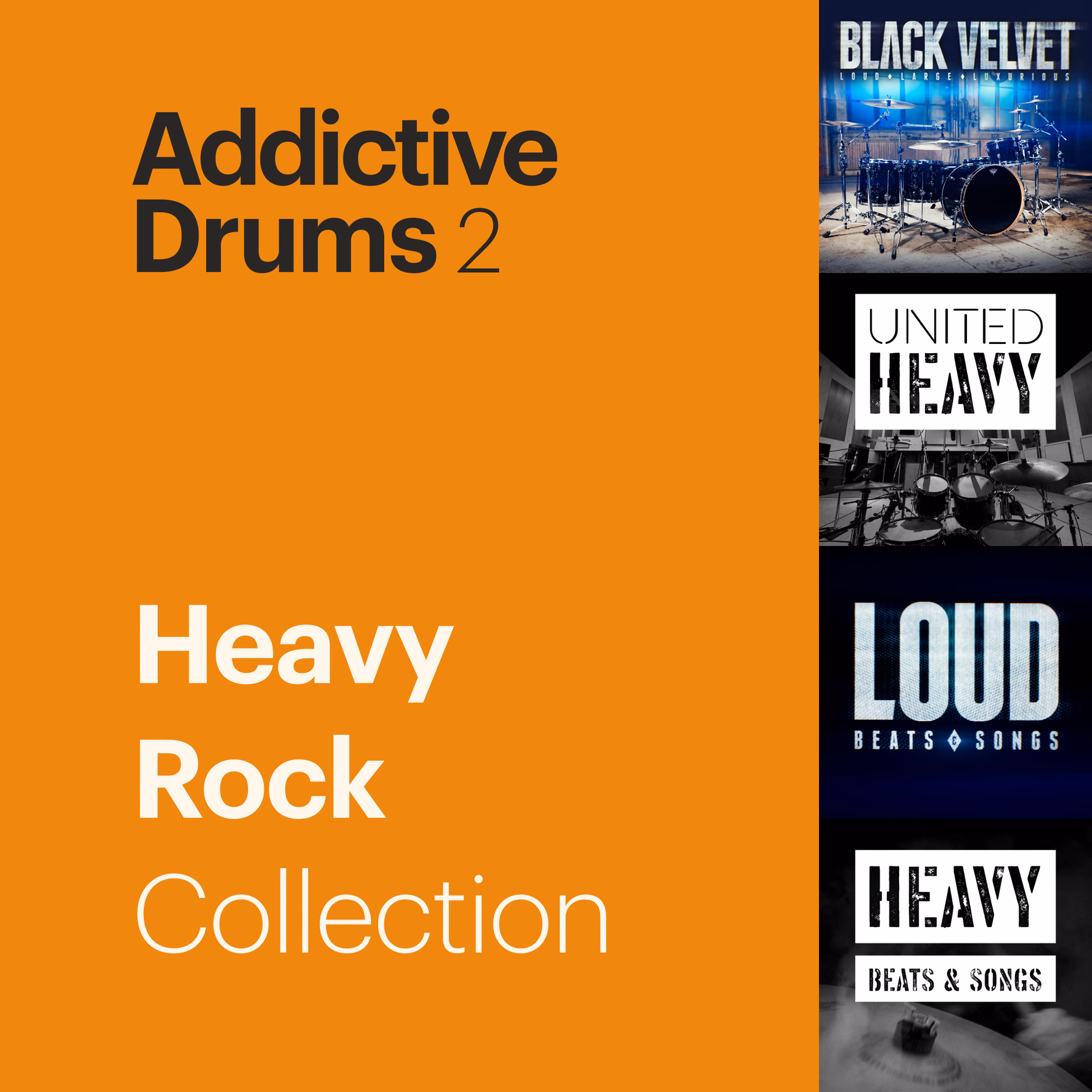 XLN Audio Addictive Drums 2: Heavy Rock Collection