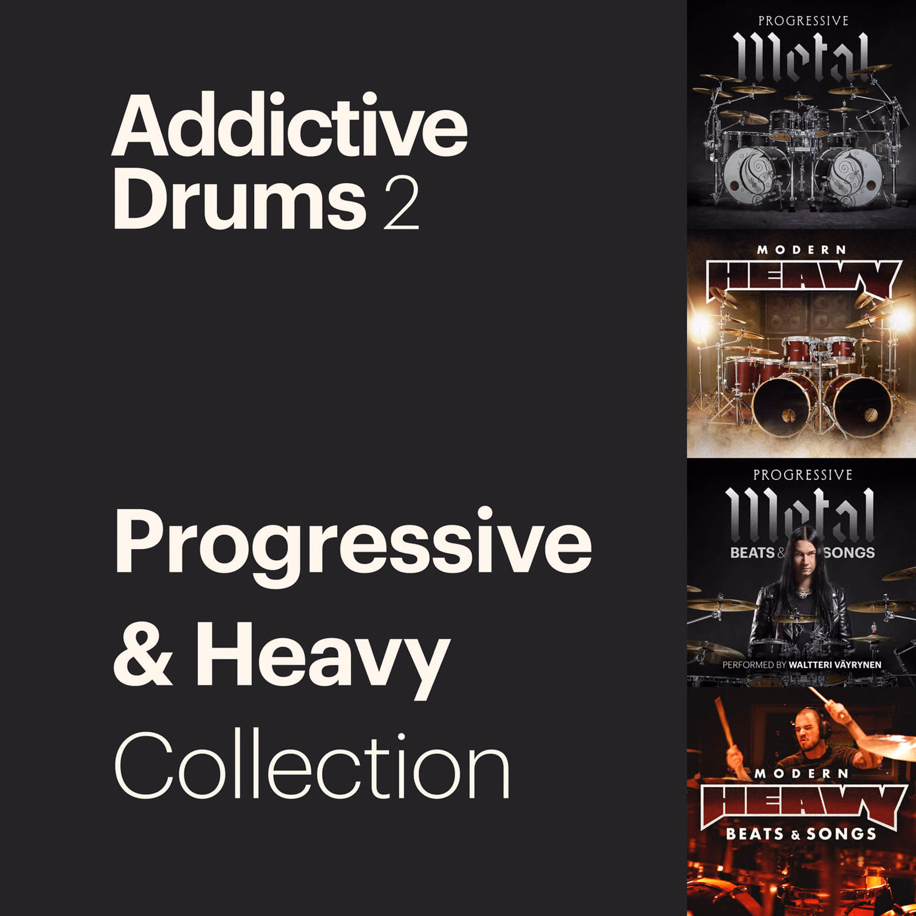 XLN Audio Addictive Drums 2: Progressive & Heavy Collection