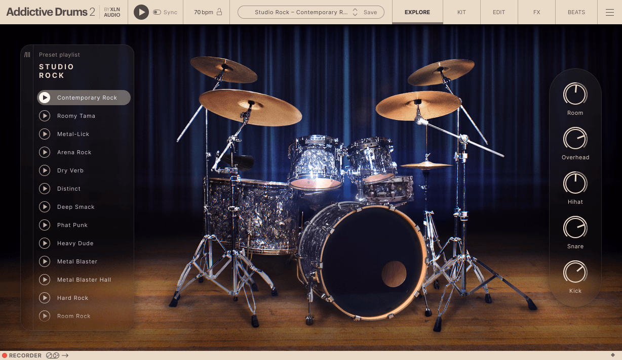 XLN Audio Addictive Drums 2: Studio Collection