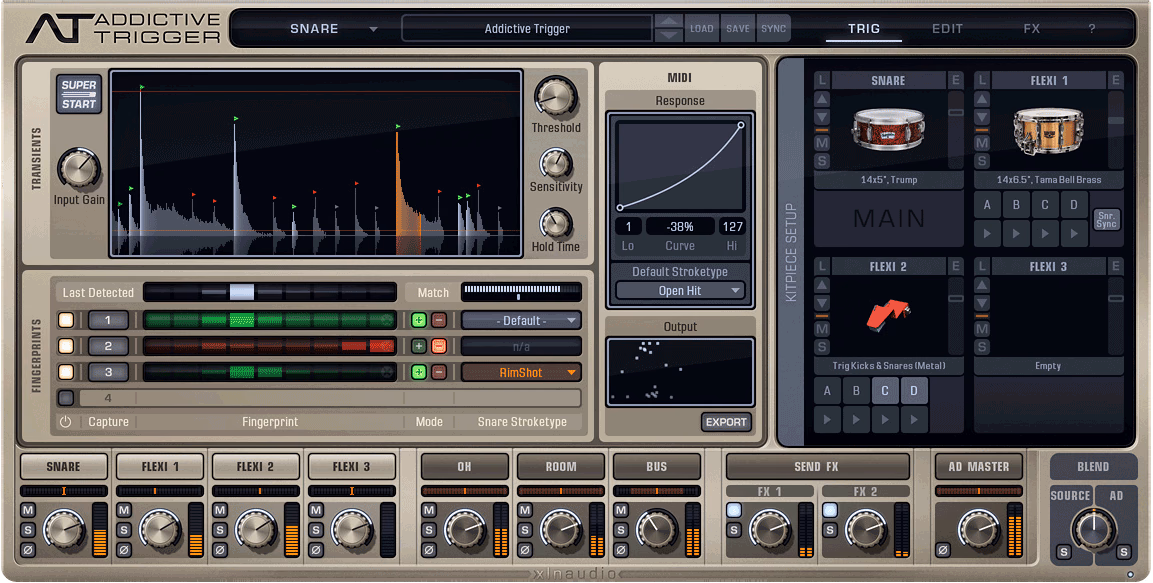 XLN Audio Addictive Trigger + Drum Vault Bundle