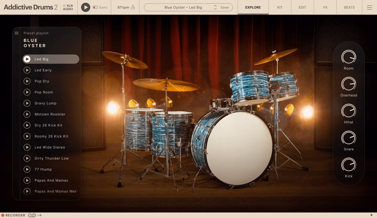 XLN Audio Blue Oyster ADpak