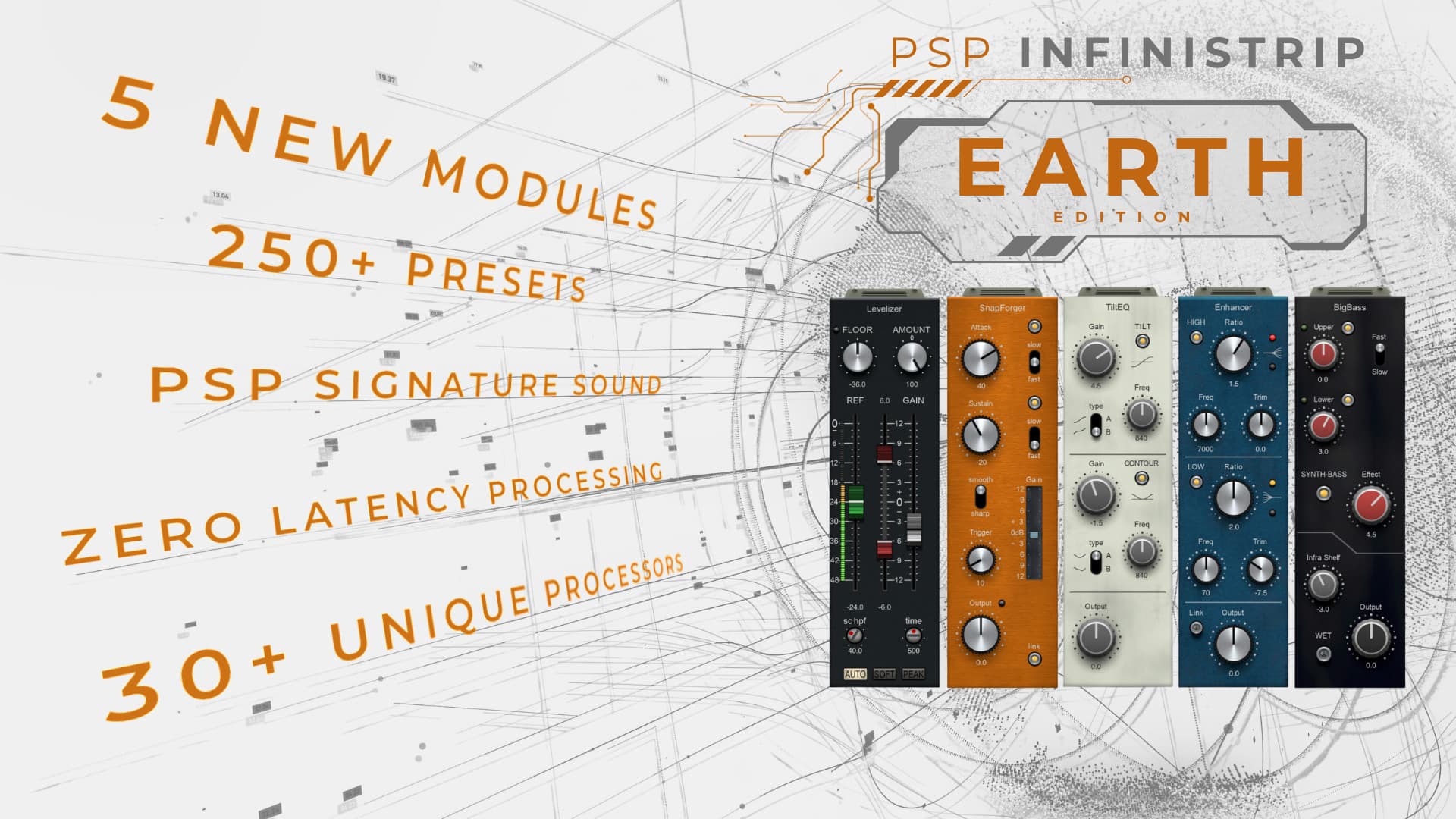 PSP Audioware PSP InfiniStrip Earth