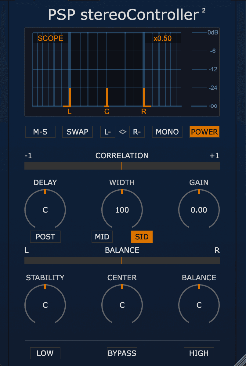 PSP Audioware PSP StereoController2