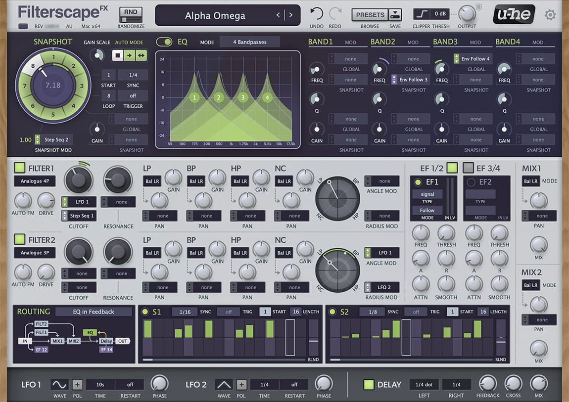 u-he Software Filterscape