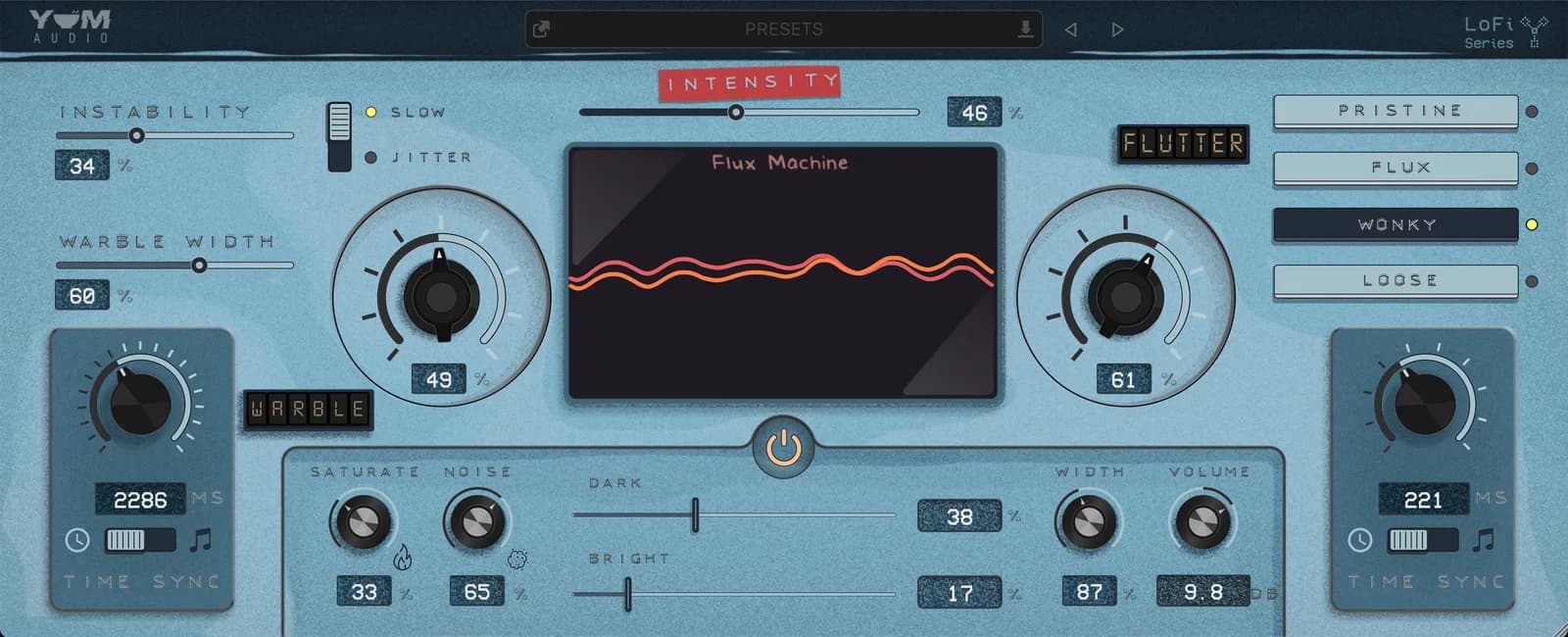 YUM Audio LoFi Flux Machine