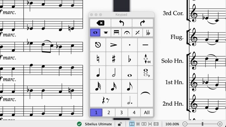 Fast, flexible note input